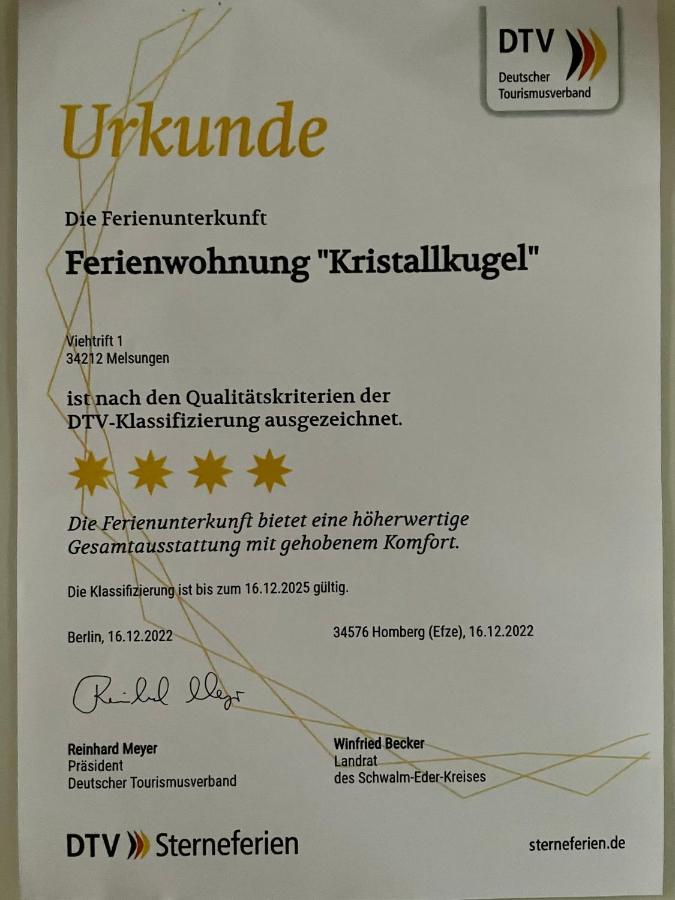 Kristallkugel Melsungen Bagian luar foto